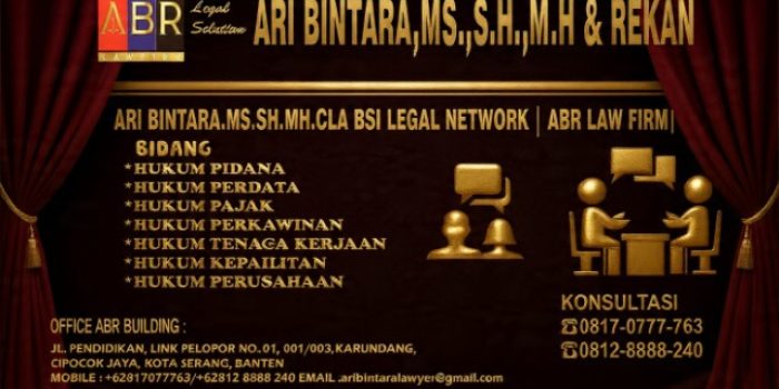 Jasa Hukum Profesional Ari Bintara, S.H., M.H. & Rekan